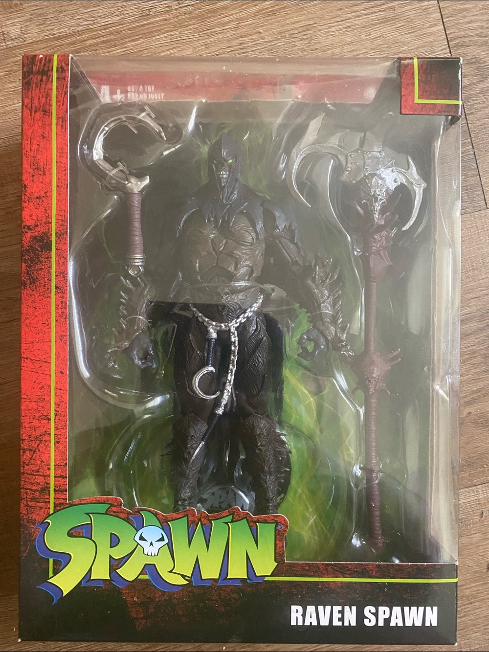 Raven Spawn Action Figure - Black/Brown